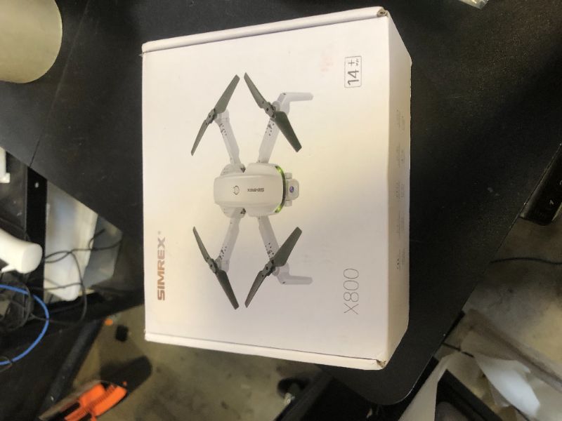Photo 1 of SIMREX Drone With Camera 1080P for Kids And Adults, RC Quadcopter With Altitude Hold, Mini Drone With One Key Start, Waypoint Fly, Headless Mode, 3D Flip, 3 Speeds, Remote Control Drone for Beginners