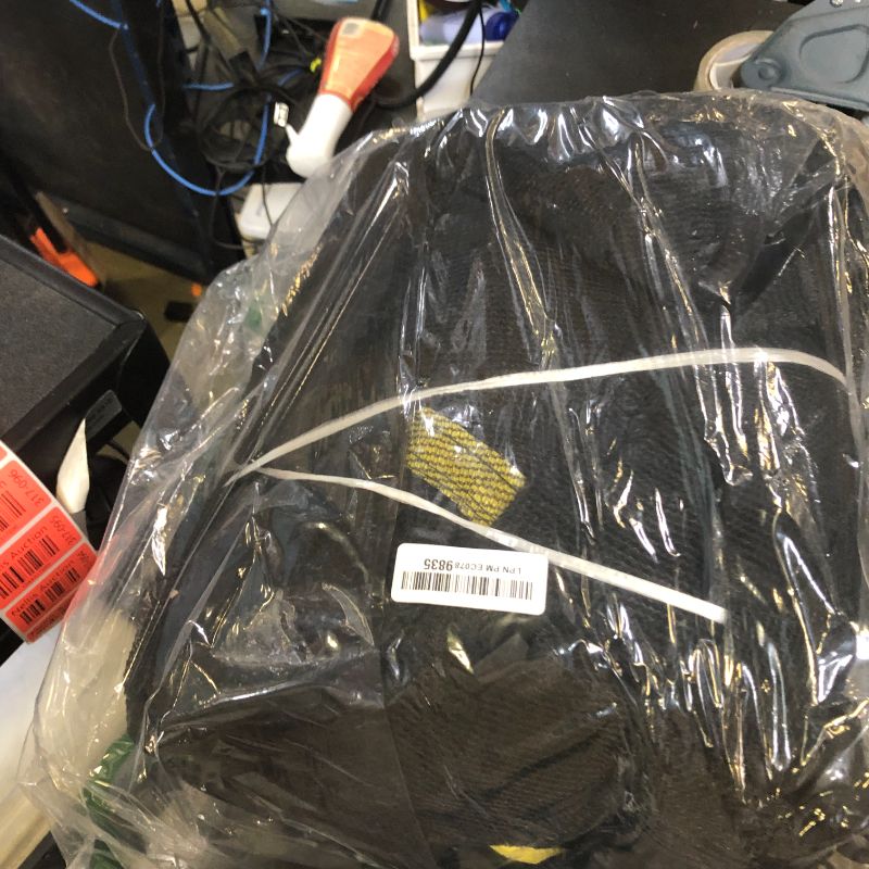 Photo 1 of Trampoline Net Replacement, Trampoline Enclosure Net Only with Zipper & Buckle, Safety Net for Most Trampolines with Round Frames 10 feet - 8 Poles - 3.06meters