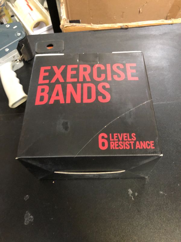 Photo 1 of Heavy Resistance Bands for Working Out, 300LBS Exercise Bands with Handles, Workout Bands for Men, Weight Fitness Bands Set for Muscle Training, Strength, Slim, Yoga, Home Gym Equipment