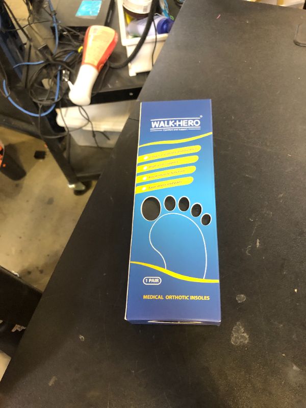 Photo 1 of Plantar Fasciitis Insoles for Men Women - Orthotics Inserts, Shoe Insoles Arch Support Flat Feet Inserts Work Boot Insoles for Standing All Day (Mens 7-7 1/2 | Womens 9-9 1/2)