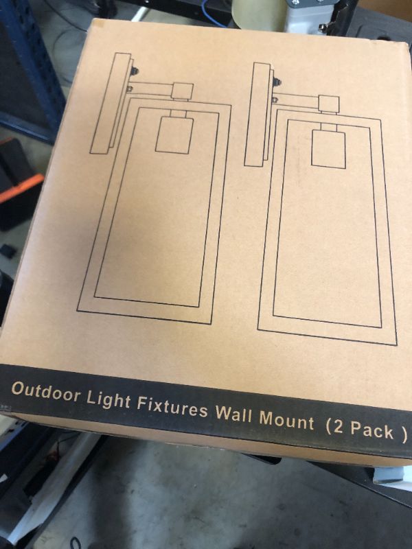 Photo 1 of Dusk to Dawn Outdoor Lighting Fixtures for House, ORB Sensor Porch Exterior Lights Wall Mount, Anti-Rust Wall Light, Wall Sconce Lamp, Waterproof Wall Lantern for Garage, 2-Pack