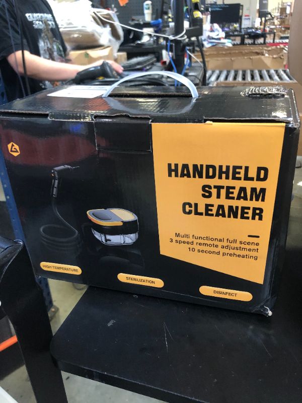 Photo 1 of Steam Cleaner, 3-Level Adjustable Handle, 15s Heat-Up, 1.69 Quarts Tank, Portable Steamer for Cleaning with 11 pcs Accessories, Steam Cleaner for Home for Dirt, Grease, Grout, Tile,Floor,Couch and Car