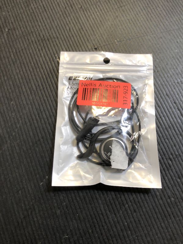Photo 1 of EXMAX 3.5mm Single Side Earphone Earbud One Ear Headphone for EXD-101 ATG-100T ELGT-470 Wireless Tour Guide System Receiver Touring Groups Radio Podcast Laptop MP3/4 Tablet PC Skype YouTube (Right)