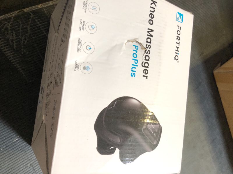 Photo 1 of FORTHiQ Knee Massager Pro+ with Heat, Red Light and Vibration, 6-in-1, Dual-Wavelength - Cordless, Portable, Adjustable Straps, Easy to Use, Saves Your Settings, FSA or HSA Eligible