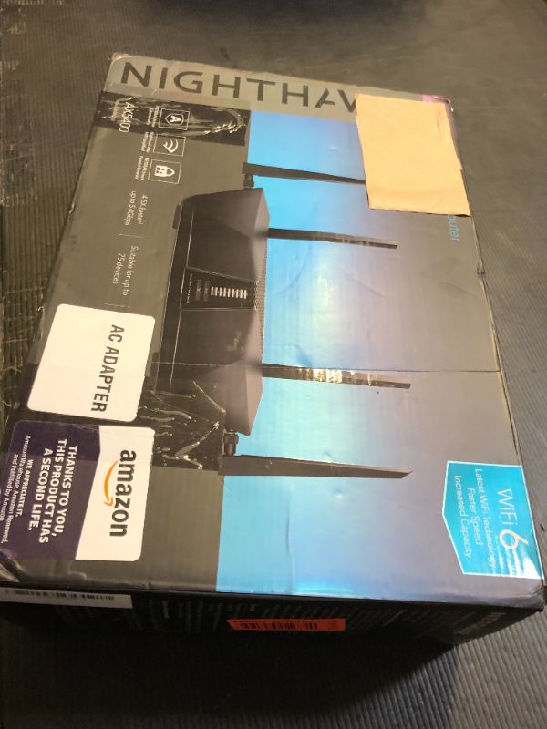 Photo 1 of NETGEAR Nighthawk 6-Stream AX5400 WiFi 6 Router (RAX50) - AX5400 Dual Band Wireless Speed (Up to 5.4 Gbps) | 2,500 sq. ft. Coverage