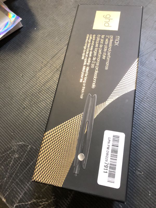 Photo 1 of ghd Max Styler ? 2" Flat Iron Hair Straightener, Professional Wide Ceramic Plates Hair Styling Tool for Long, Thick, and Curly Hair ? Black