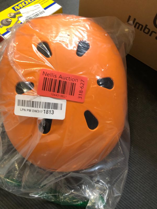 Photo 1 of 67i Bike Helmet for Adults & Kids 8-14 - Adjustable L (22.83”-23.82”) Lightweight Ventilated Cycling Helmets with 11 Vents (Orange)
