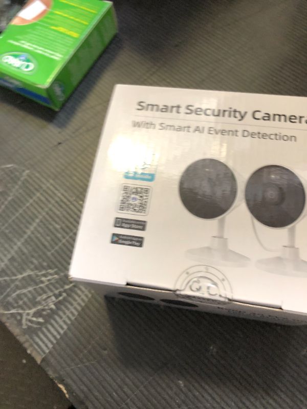 Photo 1 of [5G & 2.4G] Indoor/Outdoor Security Camera for Home, Baby/Elder/Dog/Pet Camera with Phone App, Wi-Fi Camera w/Spotlight, Color Night Vision, 2-Way Audio, 24/7, SD/Cloud Storage, Work w/Alexa, 2Pack
