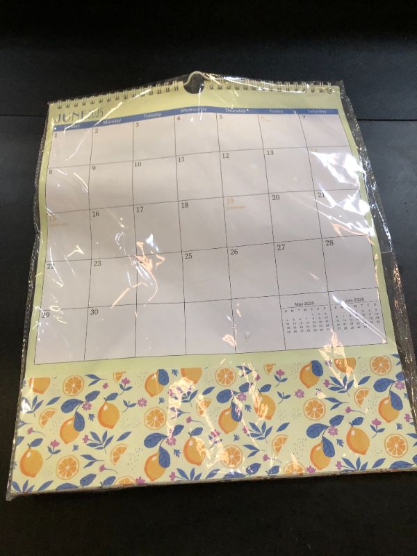 Photo 1 of GuassLee Pocket Wall Calendar 2025, Monthly Wall Calendar with Pockets From Jun. 2025 to May. 2026, 12-Month Aesthetic Hanging Wall Planner for Office School Home Organizing, 11.5" x 14"