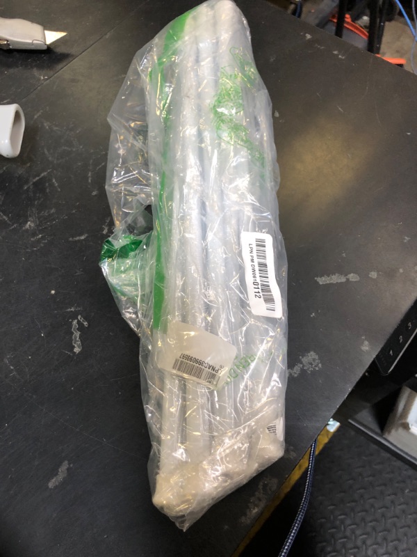 Photo 1 of F-BBKO 8Pack Tension Curtain Rod - Adjustable Length for Kitchen, Bathroom, Cupboard, Wardrobe, Window, Bookshelf DIY Projects (White 15.7" to 28")