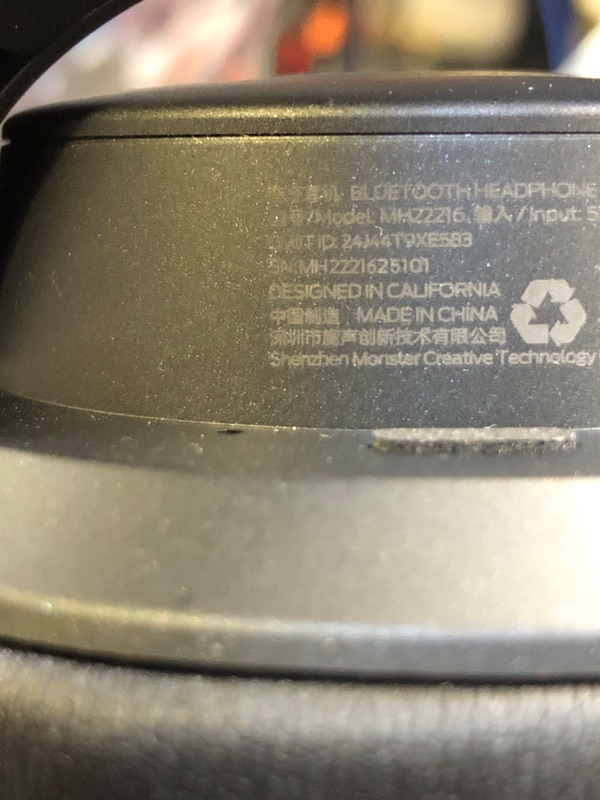 Photo 1 of Monster Persona SE ANC Active Noise Cancelling Headphones, Over Ear Bluetooth Headphones Wireless, 60H Playtime, HiFi Stereo Audio, Deep Bass, Built-in Mic, Memory Foam Ear Cups for Home (Black)