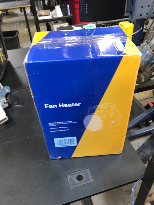 Photo 1 of Greenhouse Heater with Thermostat - Portable Patio Outdoor Heater for Green House, Overheating Protection, Fast Heating, Garage Outdoor Use