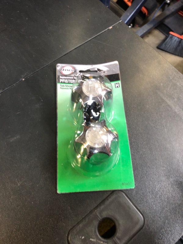 Photo 1 of Danco (80457) Pair of Faucet Handles, No Size, Chrome, 2 Count