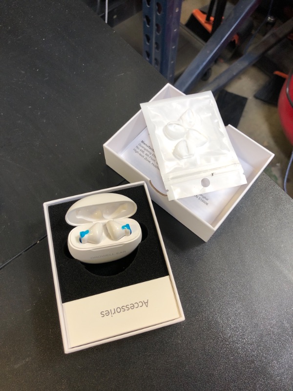 Photo 1 of Hearing Aids, Hearing Aids for Seniors Rechargeable with Noise Cancellin Hearing Amplifiers for Seniors & Adults Hearing Loss with Portable Charging Case, Pair (Gloss White)