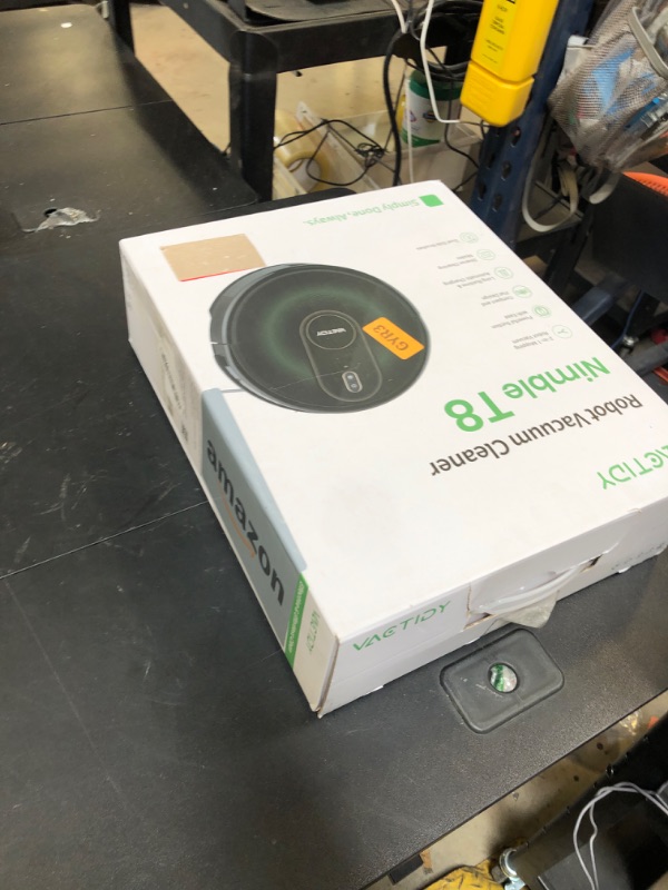 Photo 1 of Robot Vacuum and Mop Combo, 2 in 1 Mopping Robot with Watertank and Dustbin, Gyro Navigation, Max 120Mins, App/Voice/Remote, Self-Charging Robotic Vacuum Cleaner, Good for Hard Floor, Low-Pile Carpet