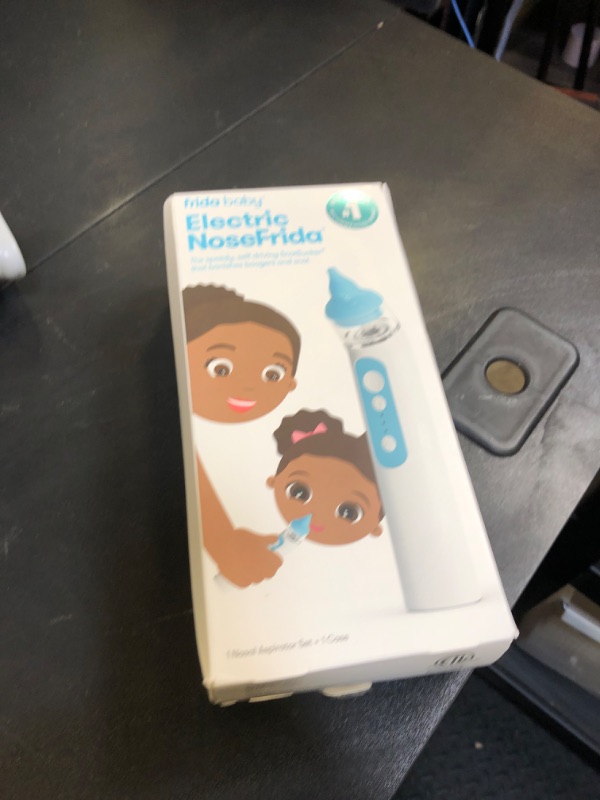 Photo 1 of Frida Baby Electric NoseFrida Nasal Aspirator for Baby, Nose Sucker for Baby & Toddler, Upgraded Nasal Aspirator for Congestion + Allergy Relief with 3 Suction Levels, 2 Silicone Tips, USB