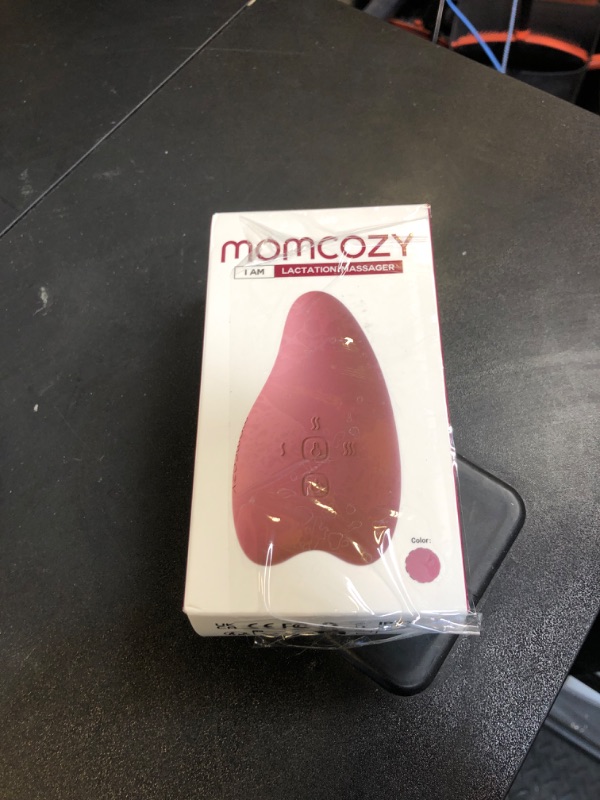 Photo 1 of Momcozy Warming Lactation Massager 2-in-1, Soft Breast Massager for Breastfeeding, Heat + Vibration Adjustable for Clogged Ducts, Improve Milk Flow, Engorgement