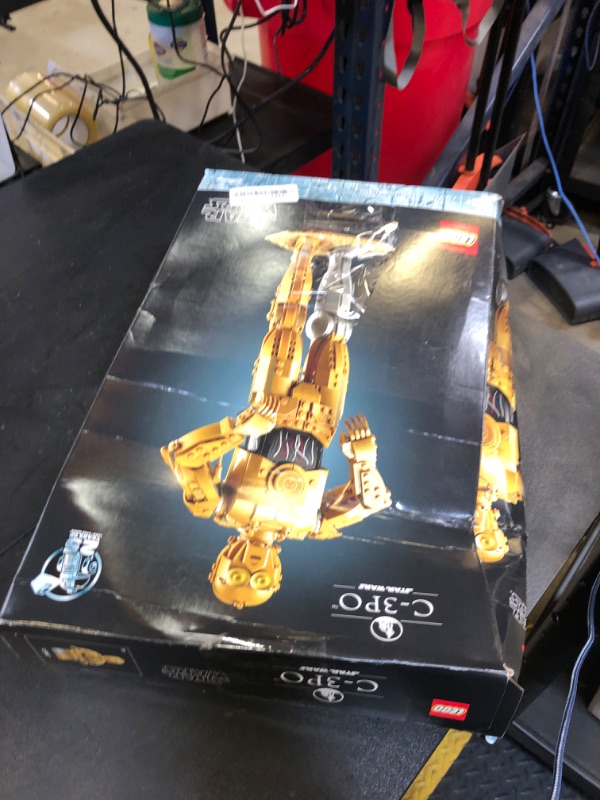 Photo 1 of LEGO Star Wars C-3PO Buildable Droid Figure, Build and Display Model with C-3PO Minifigure, Star Wars Collectible for Home or Office Décor, Nostalgic Gift Idea for Adults, Fans or Collectors, 75398