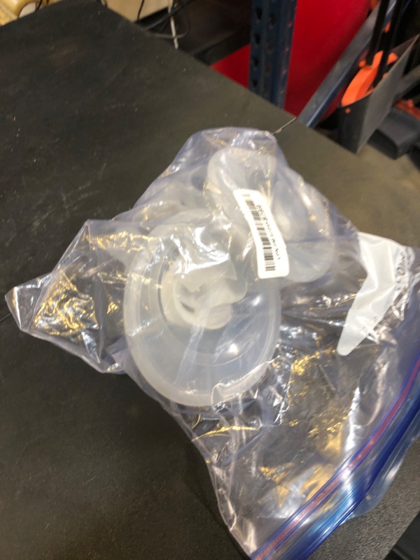 Photo 1 of Two Full Breast Pump Parts only Compatible with Momcozy M5 Breast Pump, Not for Others,Including 8pcs Flange Inserts 15/17/19/21mm*2, 24mm Flange*2, Collector*2, Duckbill Valve*2,Diaphragm*2