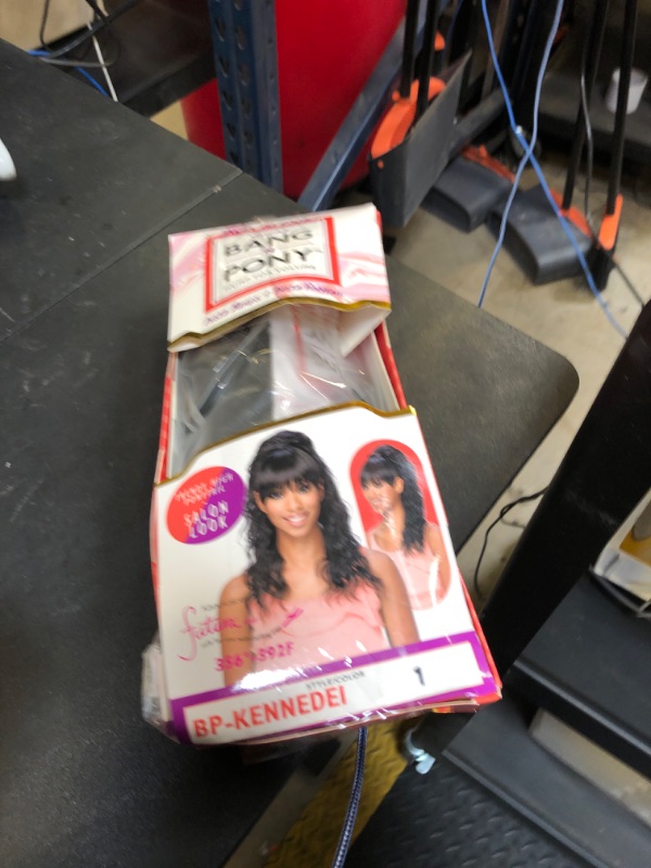 Photo 1 of Vivica A Fox Hair Collection BP Kennedi Bang N Pony in Color Wig, 1, 5.20 Ounce