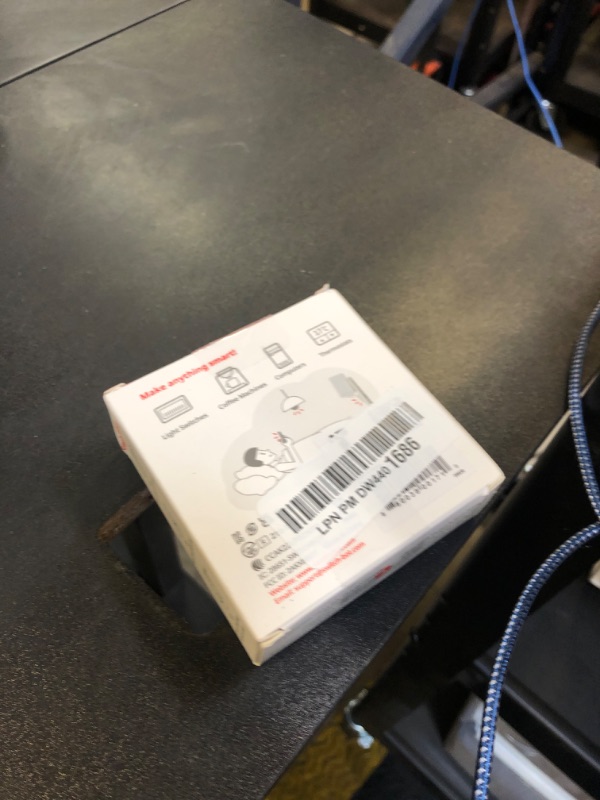 Photo 1 of SwitchBot Smart Switch Button Pusher - Bluetooth Fingerbot for Rocker Switch/One-Way Button, Automatic Light Switch, Timer and APP Control, Works with Alexa When Paired with SwitchBot Hub (Black)