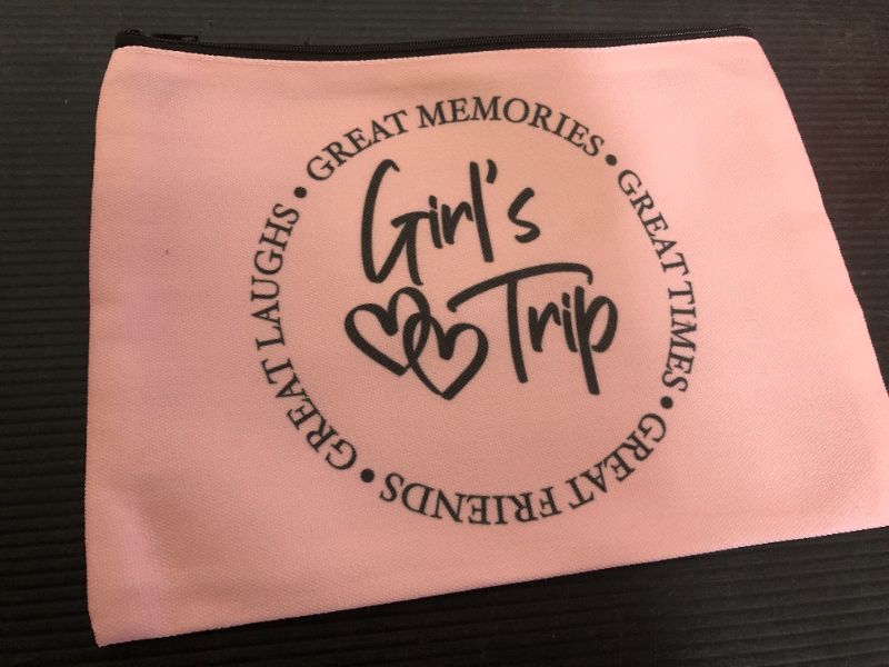 Photo 1 of Reginary Girls Trip Gifts Makeup Bag 