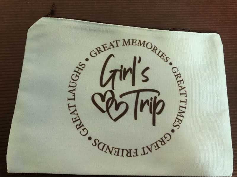 Photo 1 of Reginary Girls Trip Gifts Makeup Bag 