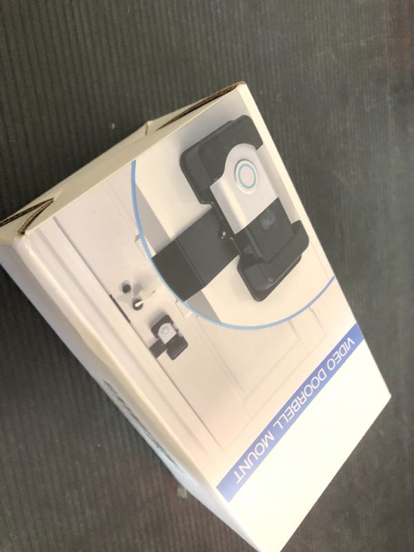 Photo 1 of COOLWUFAN Anti-Theft Video Doorbell Mount, Adjustable Height(3.7’’-5.1’’), Compatible with Most Brand Video Doorbell, No-Drill Mounting Bracket for Most Brand Video Bell