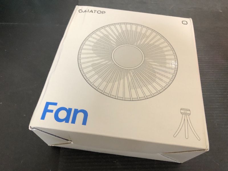 Photo 1 of Gaiatop Mini Portable Stroller Fan, Battery Operated Small Clip on, Detachable 3 Speed Rechargeable, 360° Rotate Flexible Tripod Better Cooling for Car Seat Crib Treadmill Travel Black