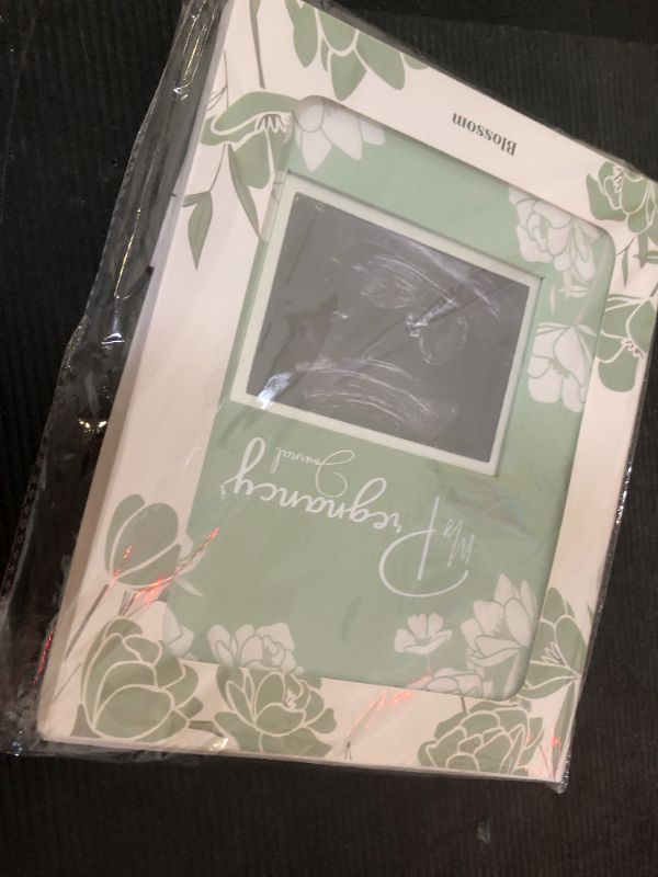 Photo 1 of Pregnancy Journal, Pregnancy Announcements - 80 Pages Hard Cover Baby Books For Mom To Be Gift, Baby Memory Book Keepsake, Gender Reveal Gifts For New Moms, Mother's Day Gifts (Sage)