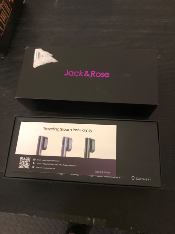 Photo 1 of Jack ? Rose Travel Steamer for Clothes,100-220V Portable Steamer,15s Heat Up,Steamer ? Iron 2 In 1, Travel Size Garment Steamer,Large Ceramic Heat Panel,for Global ? Europe Traveling
