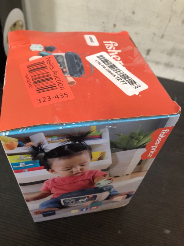 Photo 1 of Fisher-Price Stacking Toy Baby’s First Blocks Set of 10 Shapes for Sorting Play for Infants Ages 6+ Months, Navy Fawn?