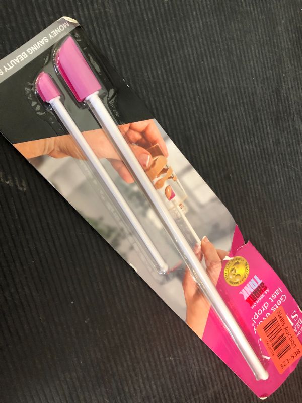 Photo 1 of Spatty Daddy Makeup Spatula Set (6 and 12 Inch Pink) Shark Tank Mom Made to Scrape Last Drop of Beauty Products, Foundation, Good Gifts for Women, Teen, Grandma, Mom Stocking Stuffers Under 10 Dollars