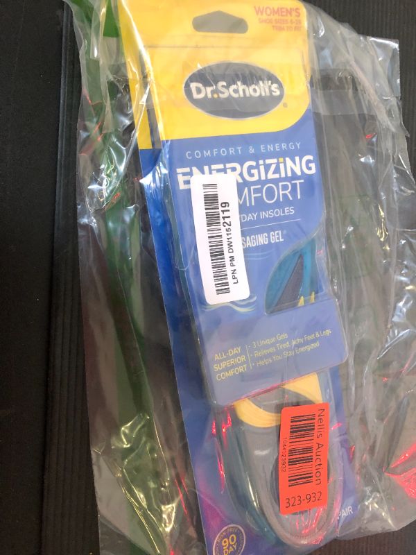 Photo 1 of Dr. Scholl’s Energizing Comfort Women’s Everyday Insoles with Massaging Gel - Clinically Proven, All-Day Energy and Comfort Inserts with Patented Triple Gel Design - Shock Absorbing, Arch Support