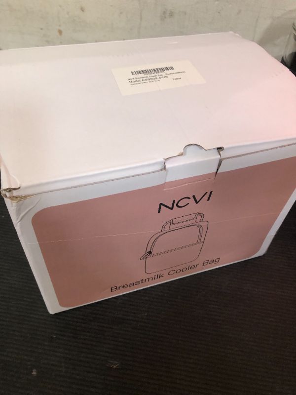Photo 1 of NCVI Breastmilk Cooler Bag with 2 Ice Pack, Breast Pump Bag with Cooler Fits 6 Bottles, Double Layer Breast Milk Cooler Travel Bag Baby Bottle, for Travel, Nursing Mom Daycare, Work, Picnic (Black)