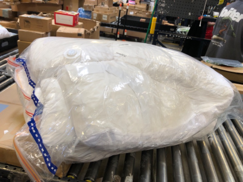 Photo 1 of WhatsBedding 3D Bubble Memory Foam Mattress Topper King Size, 3 Inch Bed Topper with Soft Quilted 100% Cotton Layer for Back Pain, Plush Foam Filled Pillow Top