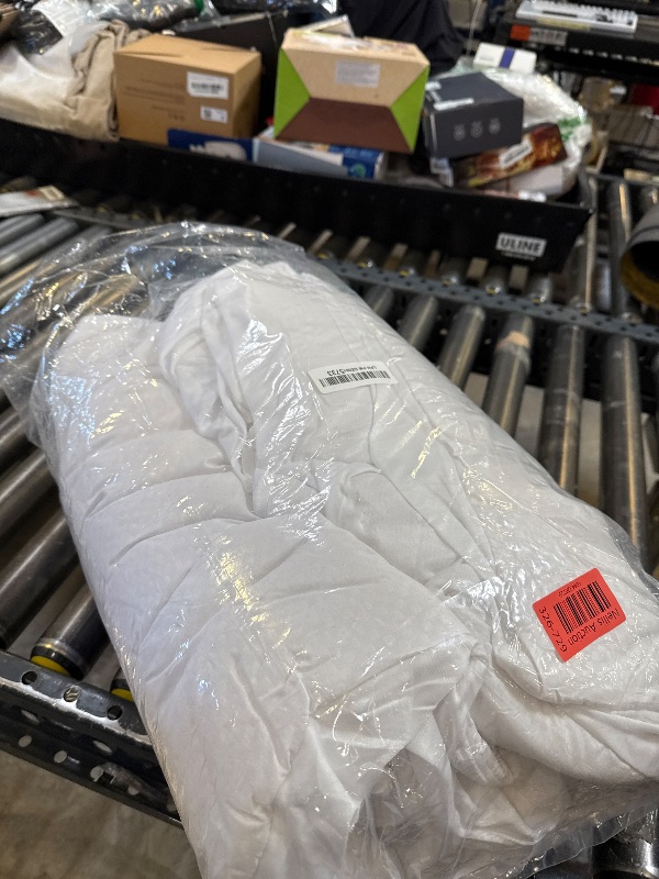 Photo 1 of MATBEBY Twin Size Mattress Pad - Cooling Breathable Mattress Topper, Quilted Fitted Mattress Protector, Pillow Top Mattress Cover with 8-21" Deep Pocket, Soft, Machine Washable, White, 39x75 Inches