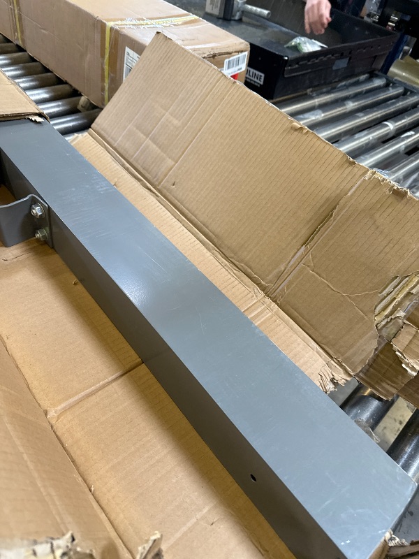 Photo 1 of VEVOR Hanging Magnetic Sweeper Pickup Tool, 120lbs Nail Hang-Type Magnetic Forklift Sweeper, Industrial Grade Magnets Steel Material Hunting Accessories for Picking Up Nails Bolts Iron Chips Metals