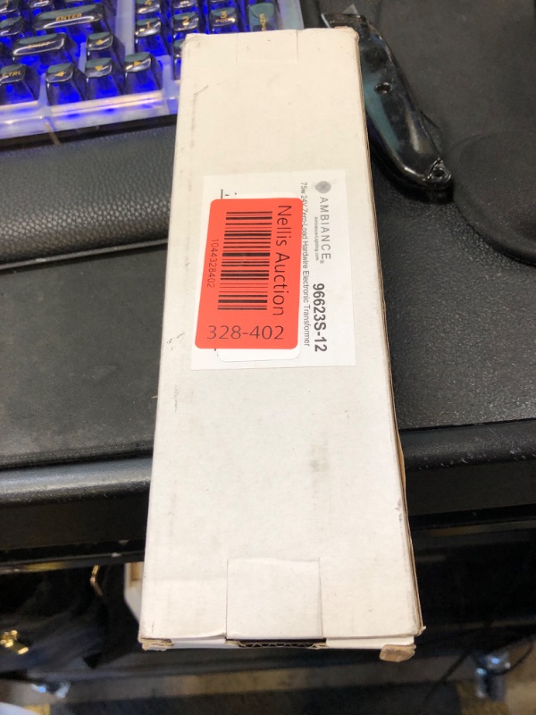 Photo 1 of Seagull 96623S-12 Electronic Transformer, 1.00x7.75x1.38, Black