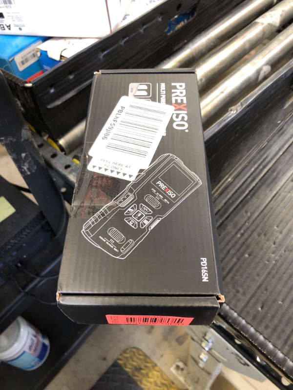 Photo 1 of PREXISO 5-in-1 Stud Finder with Laser Level Marking & Ultrasound Distance Measure - Wall Scanner Beam Finders for Dry Interior Walls, Metal Studs - Area, Volume, Addition | Wood, AC Wire Detector