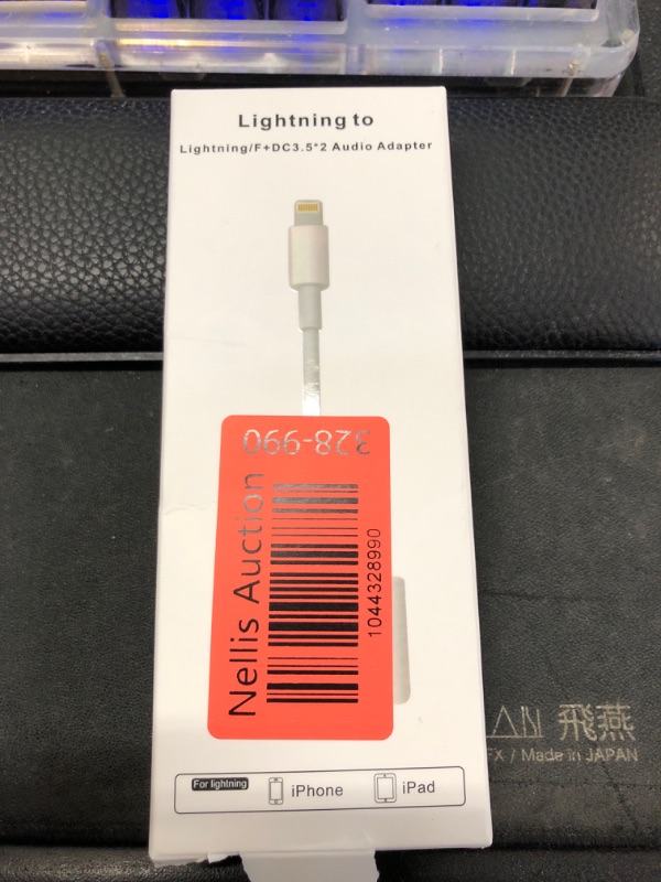 Photo 1 of Ceotsak Dual 3.5mm Headphone Adapter for iPhone iPad 3 in 1 Earphone Jack Audio and Charging Adapter Headphone Splitter for iPhone 14/13/12/11/X /8/7 Plug & Play