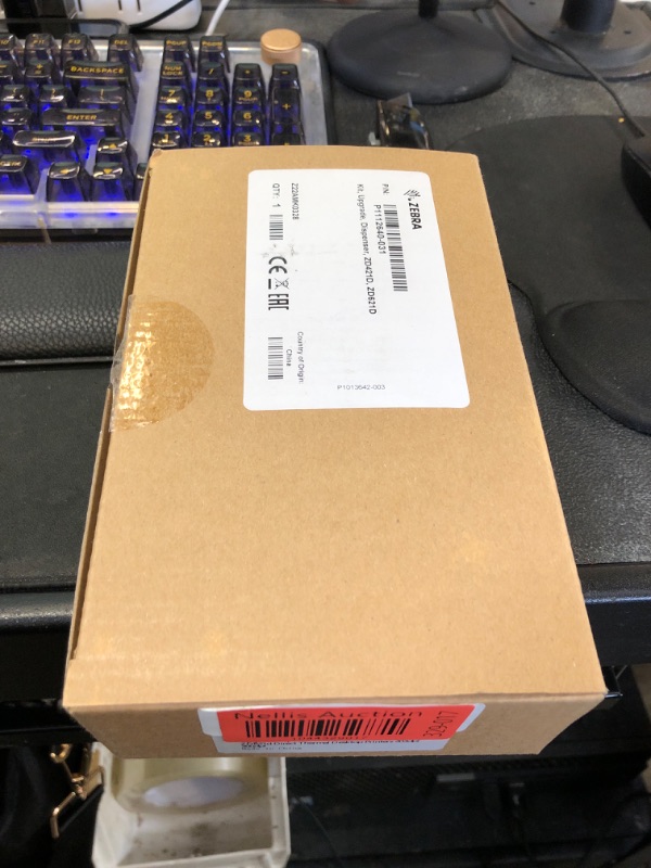 Photo 1 of P1112640-031 Peeler Attachment Kit Upgrade Dispenser for Zebra ZD421 ZD421d and ZD621d Direct Thermal Desktop Printers 203dpi 300dpi