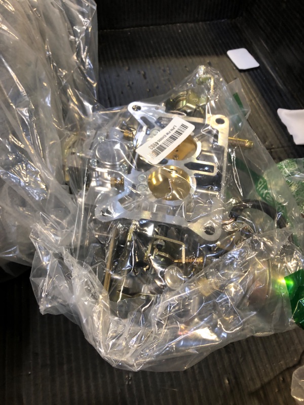 Photo 1 of New Carburetor Two 2 Barrel Carburetor Carb Ford Carburator 2100 2150 For Ford 289 302 351 Cu Jeep Engine with Electric Choke