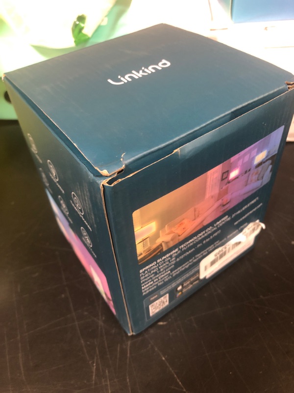 Photo 1 of Linkind Smart Light Bulbs, 1600LM (100W Equivalent) Smart Bulb, Work with Alexa & Google Home, RGBTW Color Changing Bulb Music Sync, 2.4GHz Wi-Fi & Bluetooth, LED Alexa Light Bulbs 14W, A21 E26, 4Pack