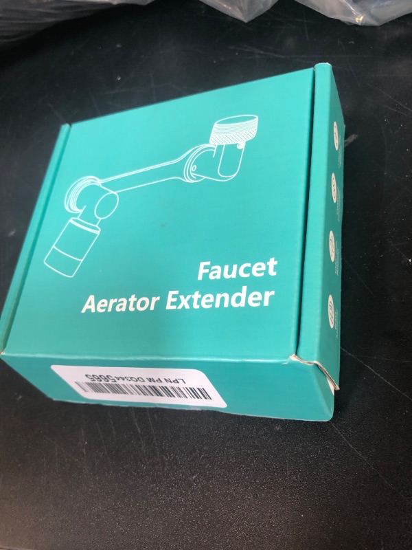 Photo 1 of Universal 1080°Swivel Faucet Extender with Filter, Sink Water Faucet Aerator Extension in Brass, Swivel Robotic Arm Bathroom Faucet Extender, Kitchen Rotating Extension with 2 Mode Splash