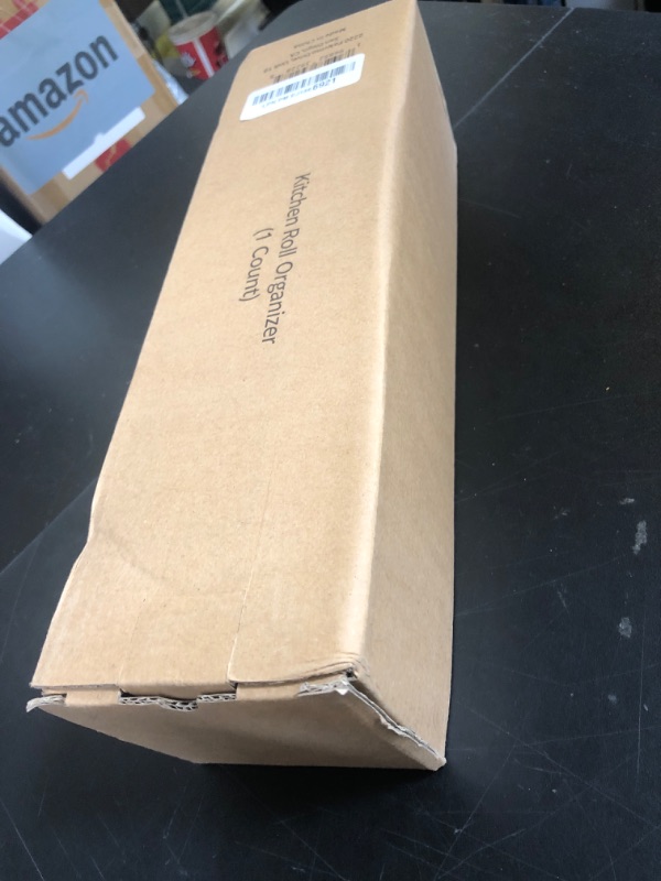Photo 1 of Plastic Wrap Dispenser with Cutter - Fits 12" Rolls - Cuts Plastic Wrap, Saran Wrap, Cling Wrap, Aluminum Foil, Wax Paper