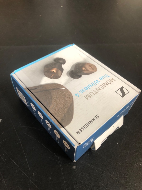 Photo 1 of Sennheiser MOMENTUM True Wireless 4 Smart Earbuds with Bluetooth 5.4, Crystal-Clear Sound, Comfortable Design, 30-Hour Battery Life, Adaptive ANC, LE Audio and Auracast - Black Copper