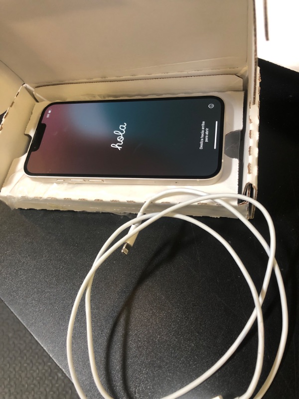 Photo 1 of Apple iPhone 13, 128GB, Starlight - Unlocked (Renewed)