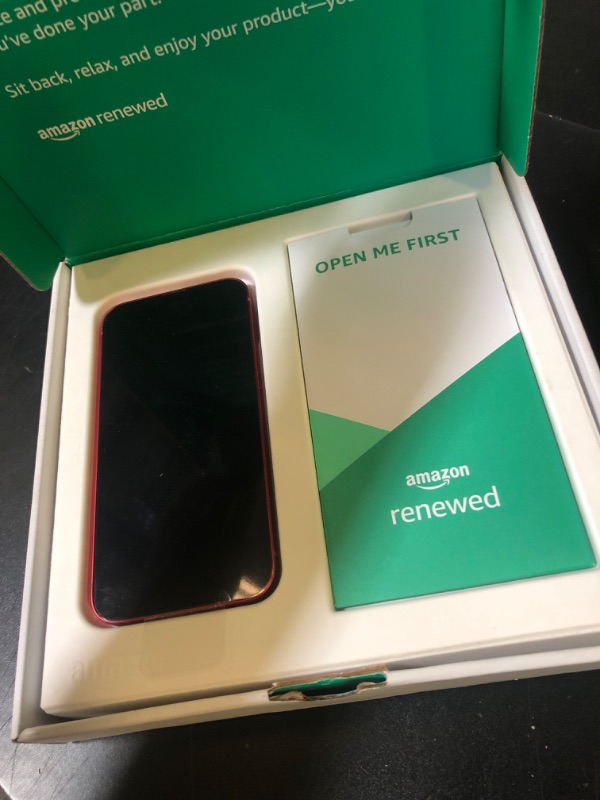 Photo 1 of Apple iPhone 13, 128GB, (PRODUCT)RED - Unlocked (Renewed Premium)