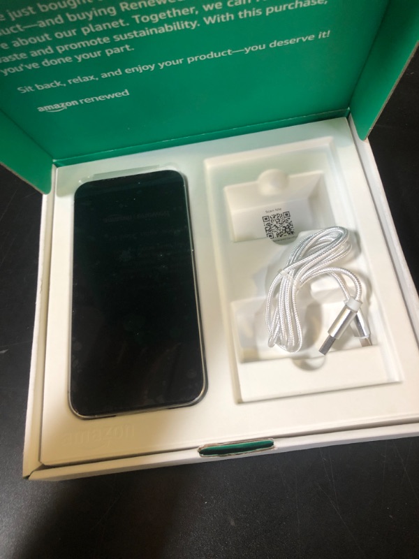 Photo 1 of Apple iPhone 15 Pro Max, 256GB, White Titanium - Unlocked (Renewed Premium)